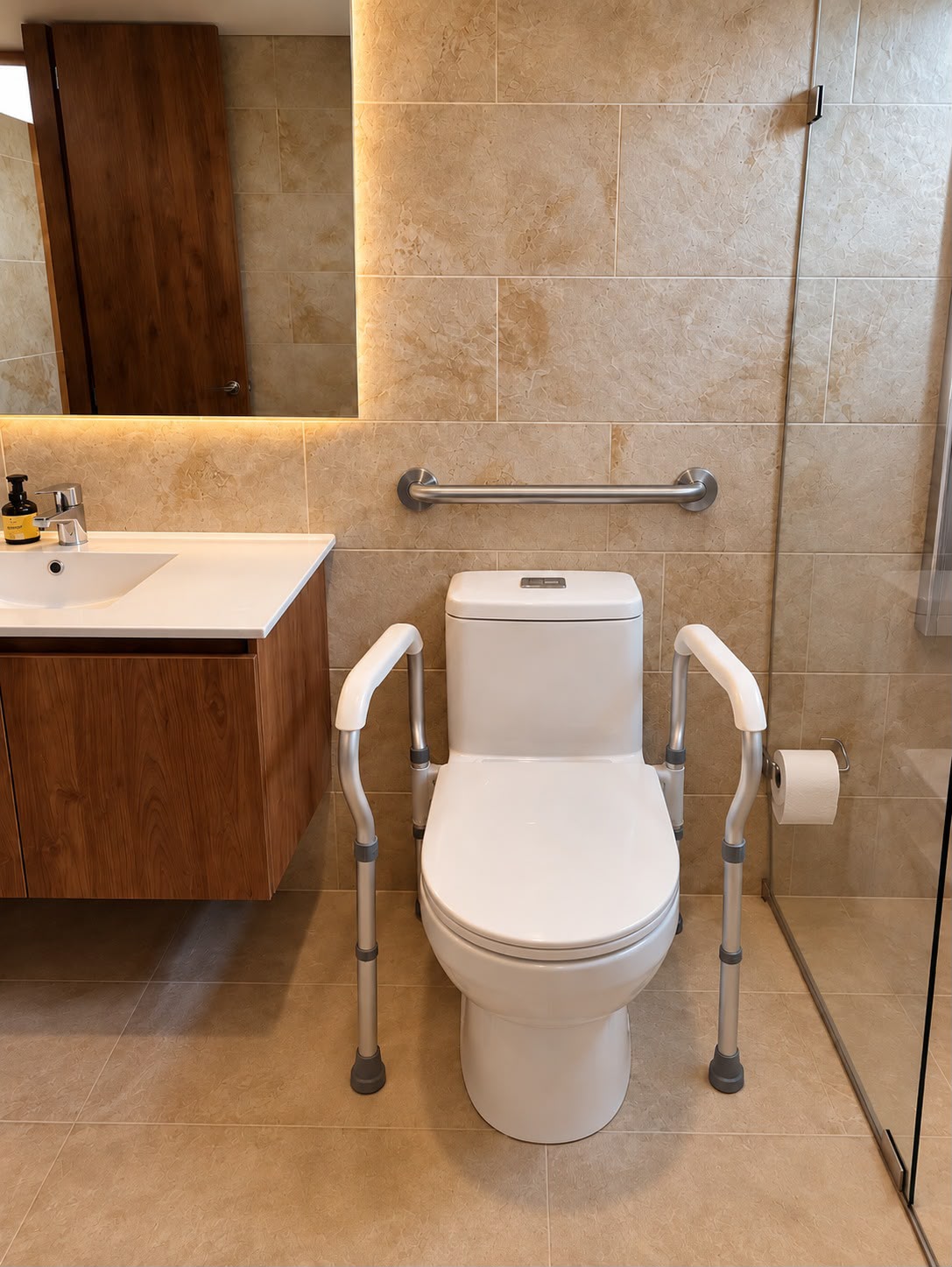 Ba&ntilde;os e higiene adaptados