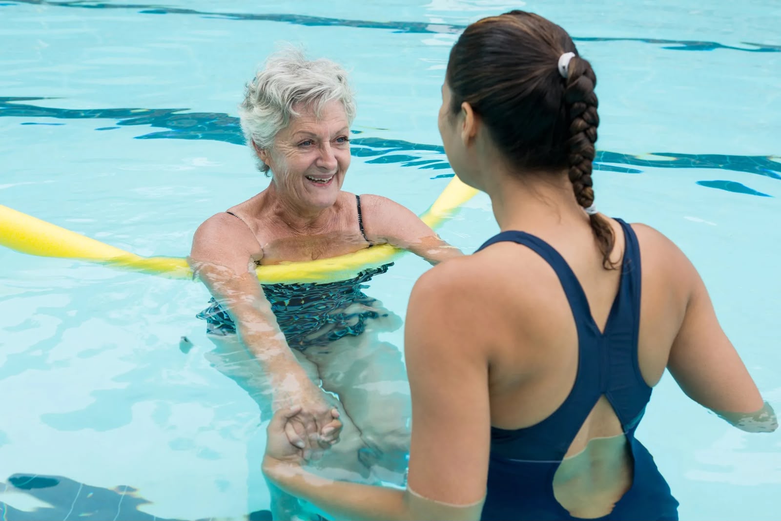 Sesi&oacute;n de hidroterapia asistida